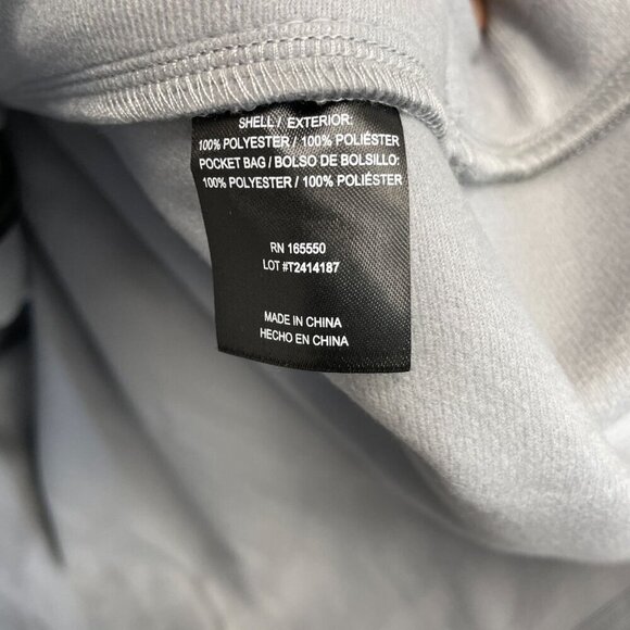 NEW 32 Degrees Heat Men's M Gray Full-Zip Windbreaker Jacket - Picture 5 of 9